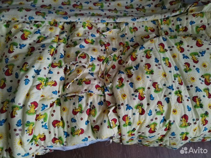 Бортики в кроватку за 2 комплекта