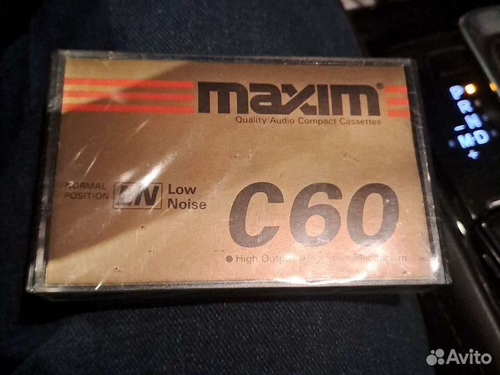 Аудиокассеты maxim c 60