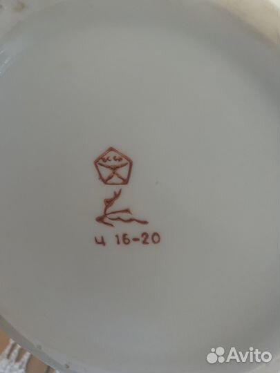 Чайники фарфоровые. Городница.ссср