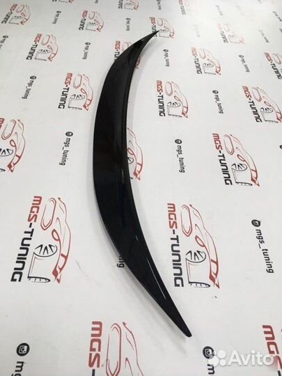 Спойлер черный M-Perfomance BMW 1 e82 (Тайвань)