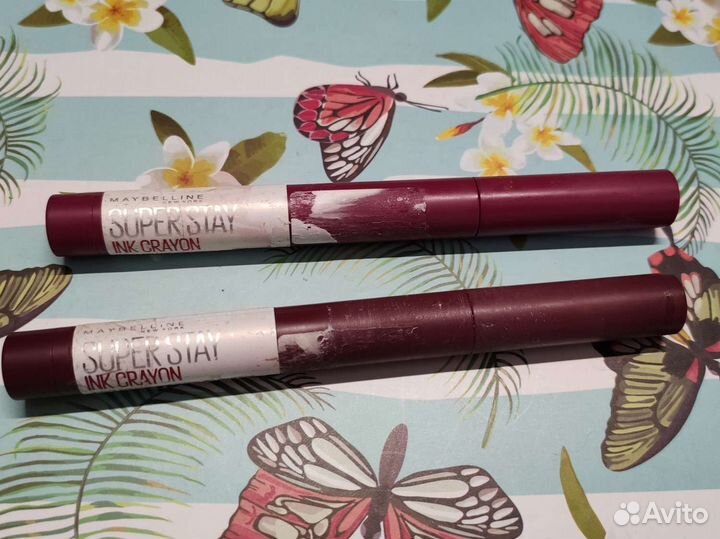 Maybelline super stay помада стик б/у