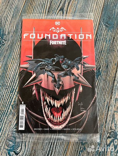 Batman: Fortnite Foundation #1 с кодом