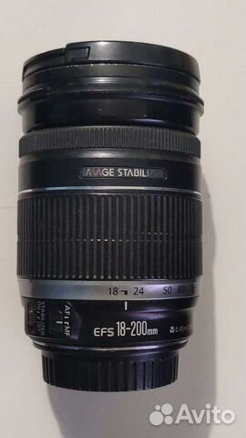 Объектив Canon EF-s 18-200 3.5-4.5 IS USM в ремонт