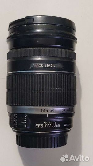 Объектив Canon EF-s 18-200 3.5-4.5 IS USM в ремонт