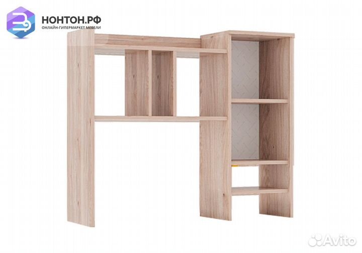 Надстройка для стола Лайк 28.01 дуб мария / какао