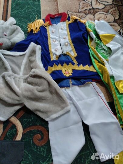 Новогодний костюм для мальчика 4-8