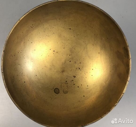 Красивая оригинальная ваза Путти, латунь