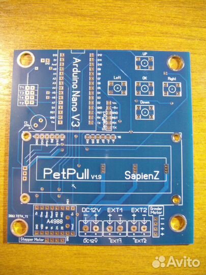 PETpull v.1.9 заводская плата от автора Zneipas
