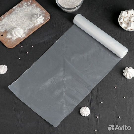 Кондитерские мешки 3224,5 см (размер M), в рулоне