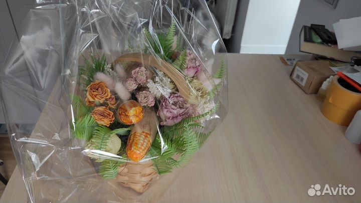 Букет из сухоцветов