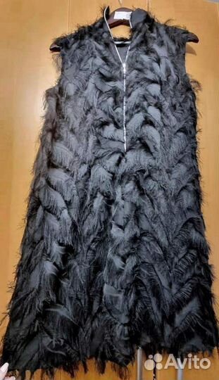 Платье вечернее Zerkala с бахромой 44-46