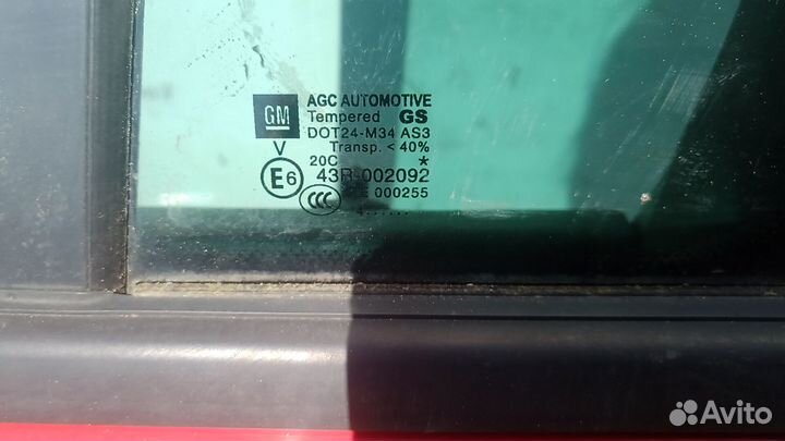 Дверь задняя левая Opel Zafira C