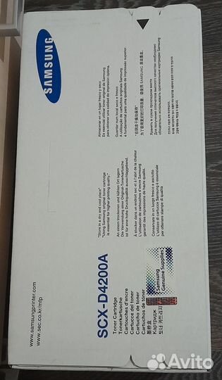 Оригинальный картридж Samsung SCX-D4200A