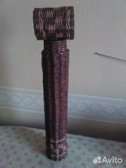 Плетёный тубус для шампуров