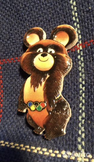 Олимпийский мишка, Олимпиада 80, symbol, символ