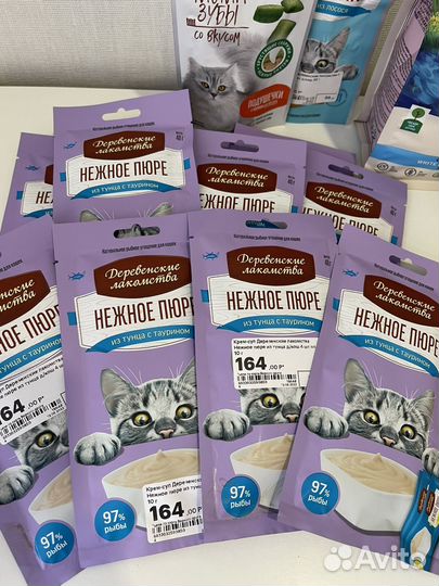 Лакомства для кошек