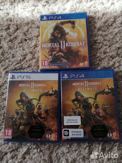 Mortal Kombat ps4 ps5, новый, запечатан