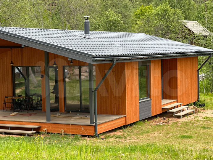 Коттедж 110 м² на участке 25 сот.