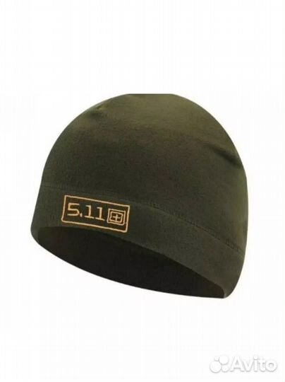 Шапка флисовая 5.11 олива, черная