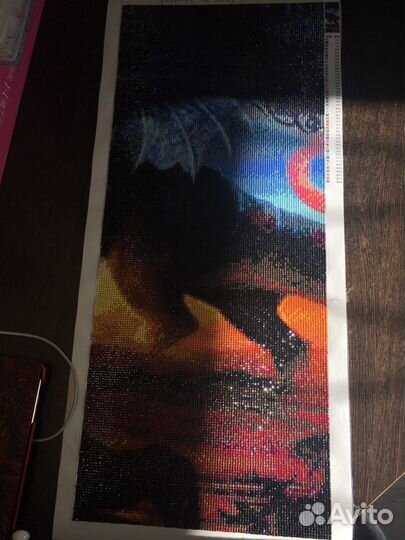 Алмазная мозайка.Србранная