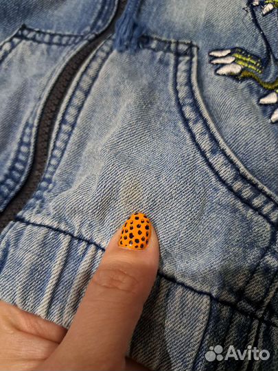 Джинсовый костюм для мальчика