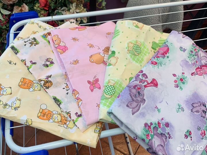 Ткань хлопок 100 с детской тематикой