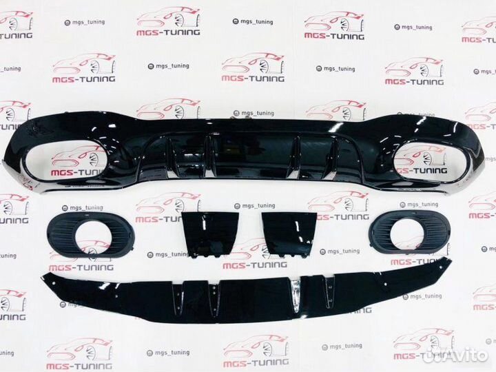 Диффузор Mercedes w177 А35 AMG (Хэтчбэк)