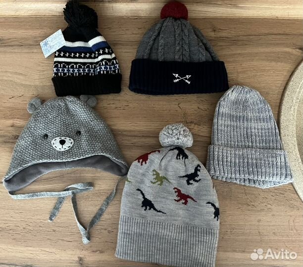 Шапки на мальчика от 0 до 4 лет