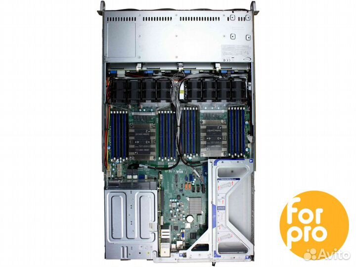 Supermicro 1U X11DPU 4LFF 2x6138Gold 256GB, SATA3