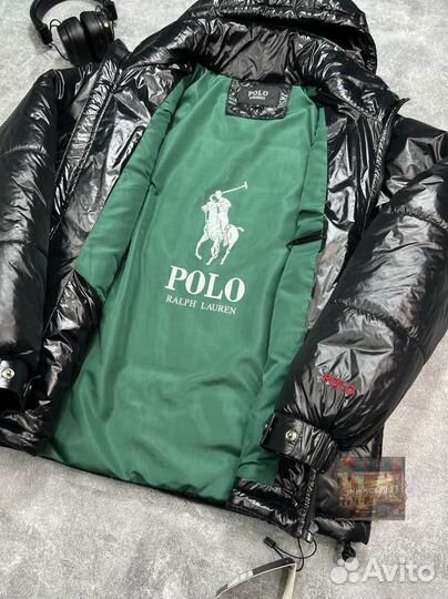 Глянцевая куртка Polo Ralph Lauren