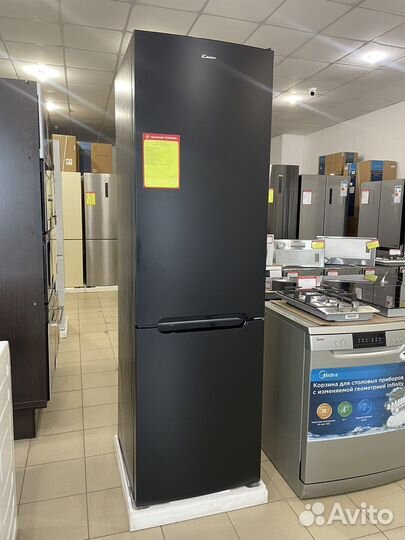 Холодильник Candy Чёрный/с No Frost