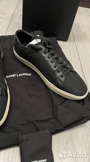 Saint laurent кеды мужские