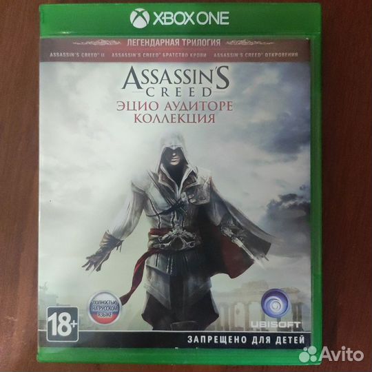 Диск Xbox Assassin's creed Эцио Аудиторе коллекция