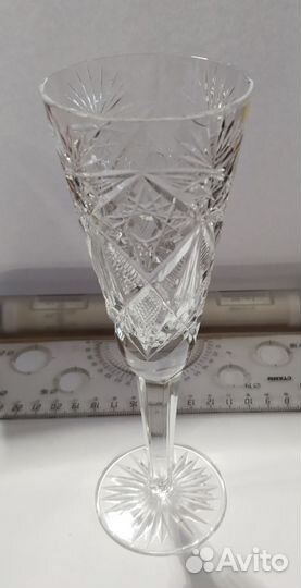 Хрустальные рюмки СССР