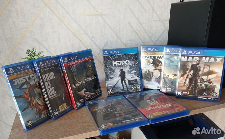 Диски игры для playstation 4 ps4