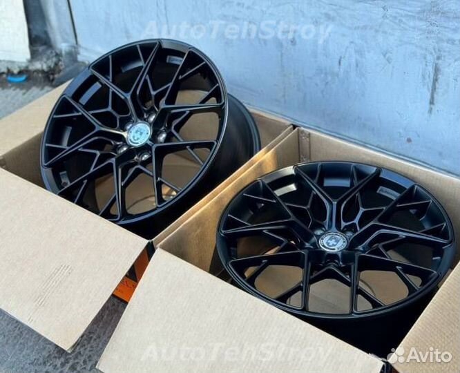 Диски r19 5x112 HRE FF10 Черный матовый