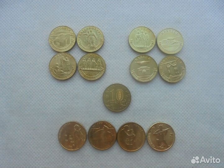 Популярные российские монеты