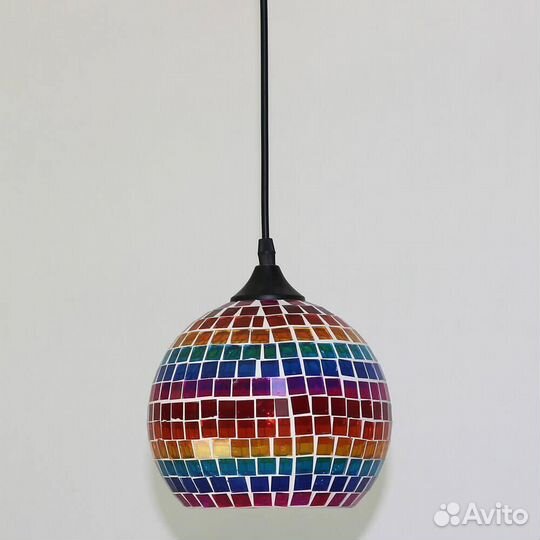 Люстра подвесная на кухню тиффани, классика