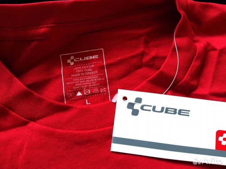 Футболка Cube Race Pilot (командная, новая) L