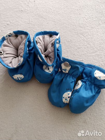 Комбинезон демисезонный для мальчика 74-80