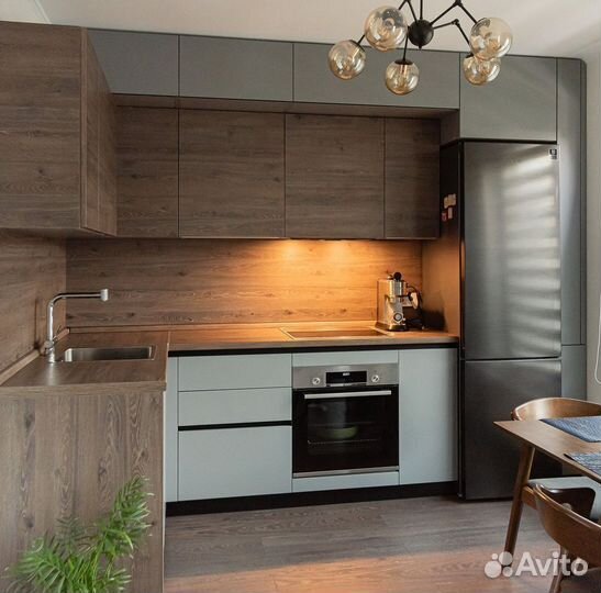 Кухонный гарнитур на заказ. Гapaнития дo 10 лeт