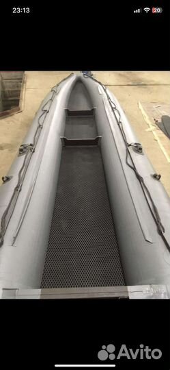 Лодка пвх с мотором Ниссан и водаметом карась