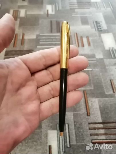 Ручка шариковая. СССР. Знак качества. Позолота