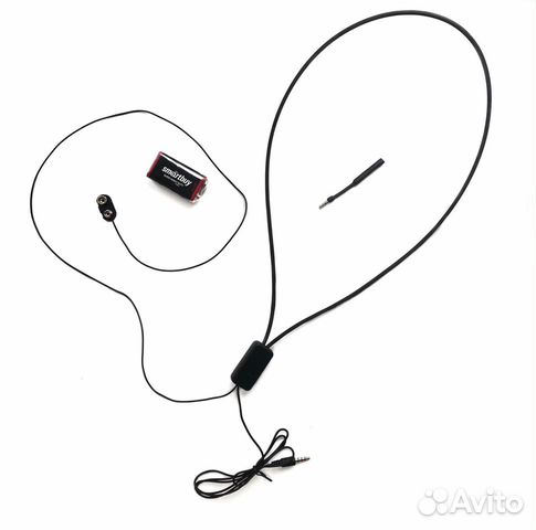Магнитный проводной микронаушник
