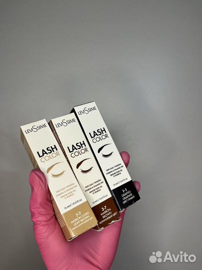 Краска для бровей профессиональная от LeviSsime