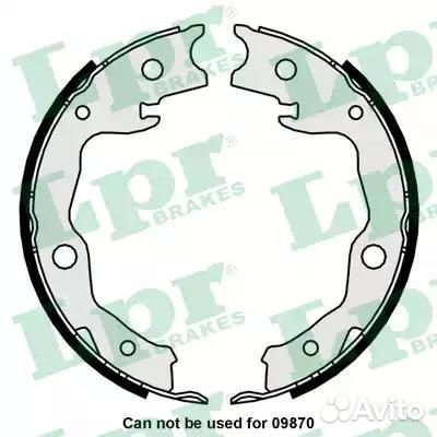 Колодки тормозные барабанные