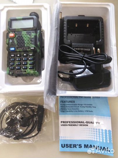 Рация baofeng uv 5r 8 ватт