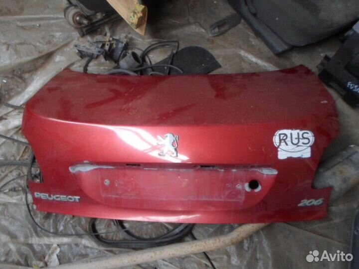 Крышка багажника Peugeot 200- 206 1998-2012 206 19