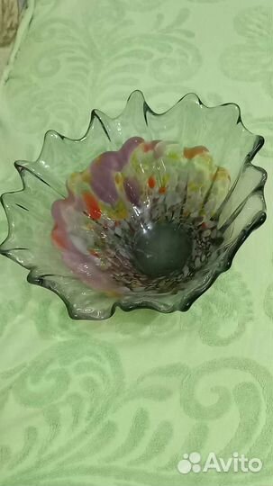 Ваза для фруктов СССР новая