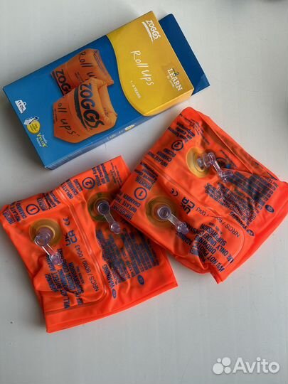 Новые нарукавники для плавания Zoggs 1-6 лет